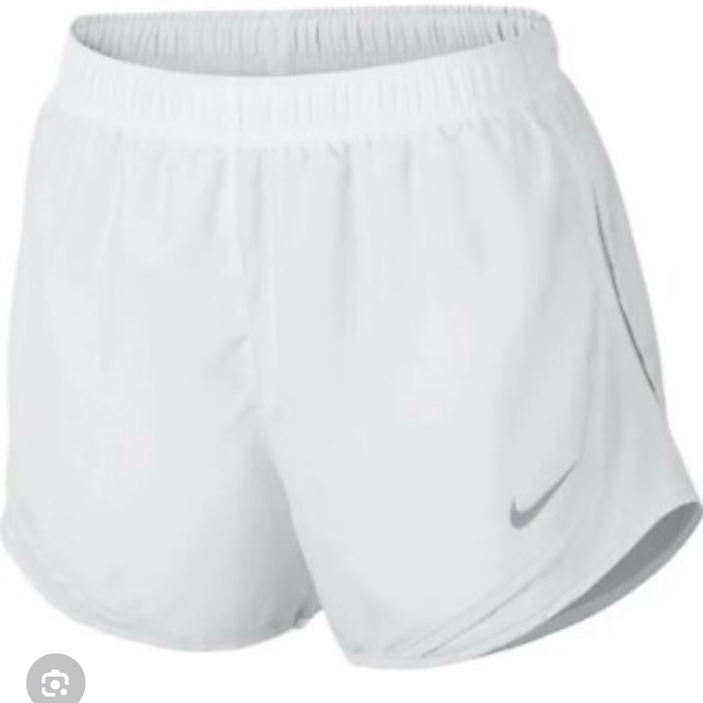 Nike Women's White Athletic Shorts